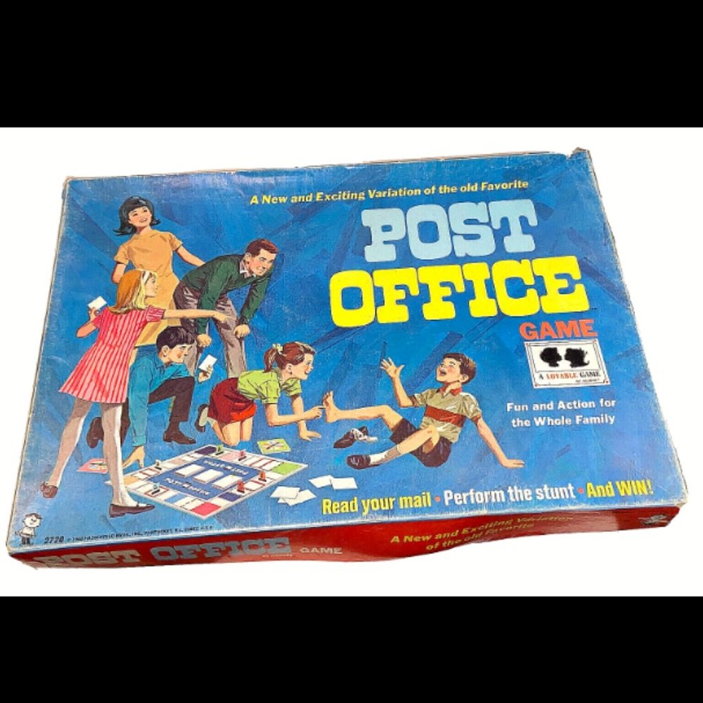 Post Office Game Hasbro Vintage (1968)